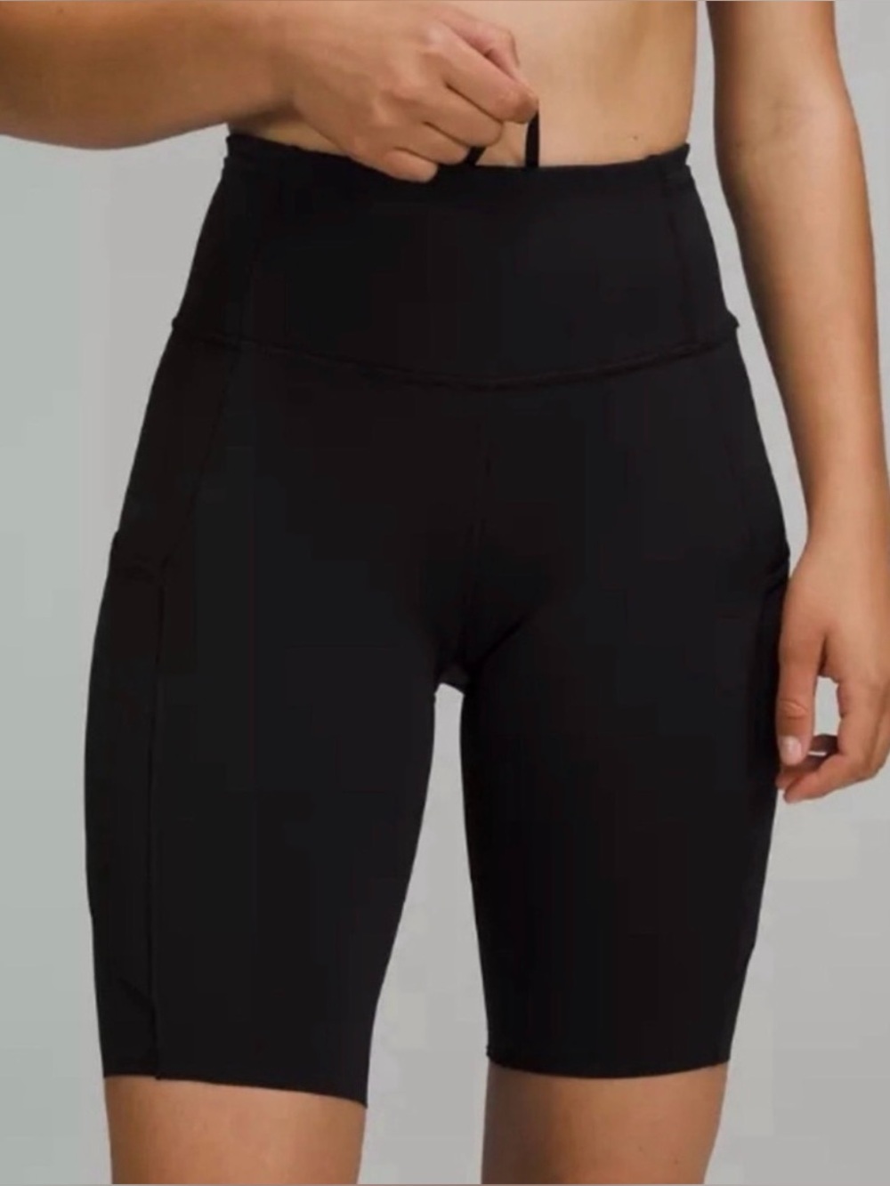 Lululemon High-Waist Black Women’s Active Shorts